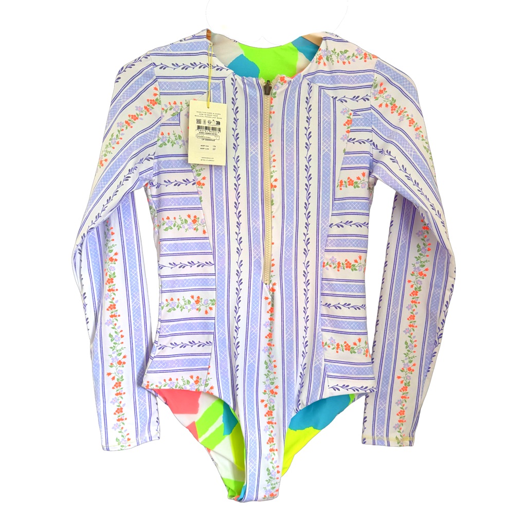 Maaji Triton Surf Reversible Long Sleeve One-Piece Swimsuit